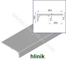 Madlo U10 hliník - 3,5m