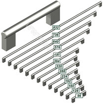 Madlo F5534 -  inox