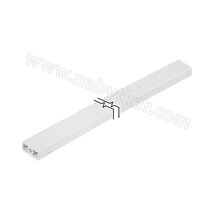 Priečny hranatý reling na skrátenie 1046 mm ANTARO/ INTIVO biely /Blum