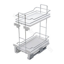 MAXIMA EVO MINI 2P.,SPODNÝ. chróm - biely /Rejs
