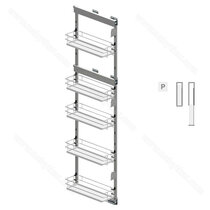 MAXIMA EVO II Cargo maxi bočné vysoké od 1700mm, 200 pravá , chróm -biely  /Rejs