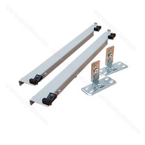 VARIANT MULTI krycia lišta mal.striebro,  pre výsuv Blum:TANDEM PLUS L-450 mm /Rejs