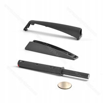 K-PUSH TECH systém na dvierka naložený silný 37mm s magnetom, antracit