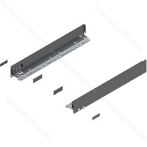 Legrabox, bočnice 770N5002S Orion sivá matná, 500 mm /Blum