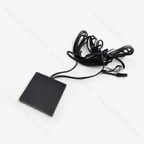 Dotykový LED vypinač so stmievačom  max.60 W/12V 5A  pod drevotriesku, čierny
