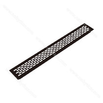 Ventilačná mriežka AL, 60x480 čierny /LC