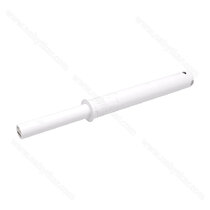 K-PUSH TECH systém na dvierka vložený silný 37 mm s magnetom, biely