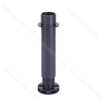 HETTICH 47631 Oporná noha 170 mm čierna