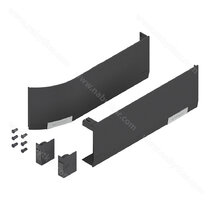 Súprava krytiek na mechanizmus HS,HL,HF SERVO 21S8000 sivá tmavá /Blum