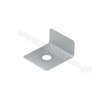 LED PROFIL - 08x16mm, Koncovka - hliník /Zobal