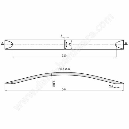 Madlo F6007 / inox