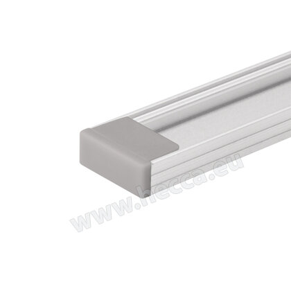LED PROFIL - 06x16mm, Koncovka plastová do 3m profilu /LC