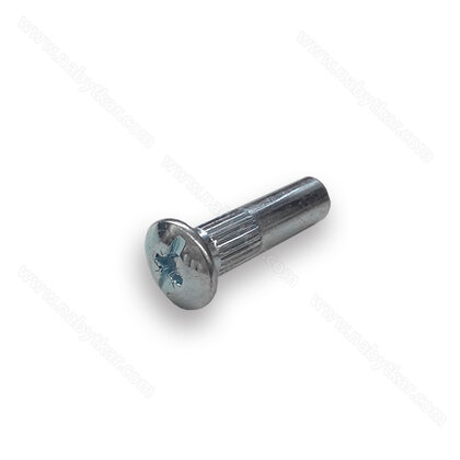 Matica spojovacia M6x30, biely zinok