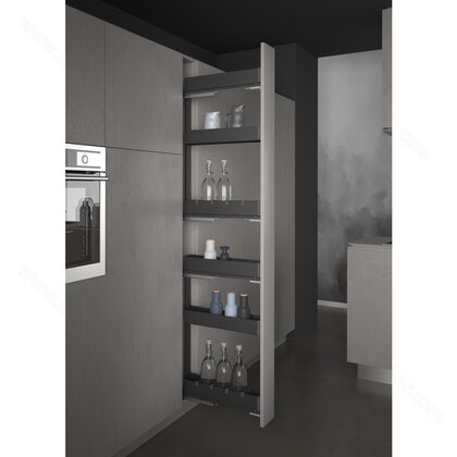 Cargo košík "20" 249 PRO LINE, bočný-s tlmením,(160x500x850) Antracit / SIGE