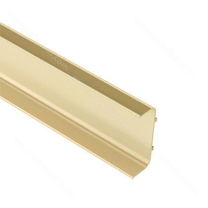Gripless LIGHT profil typ- "C"  L-3,5m matné zlato C-23