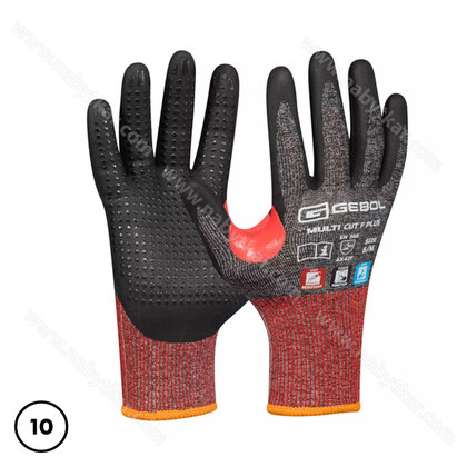 Rukavice Multi Cut F Plus č.10