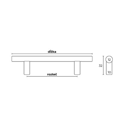 Madlo F810, inox