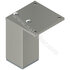 Nábytk.noha N 45X45B, Inox / Zobal