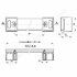 Madlo F6044B, inox
