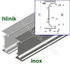 Gripless profil typ- "C"  L-3,5m