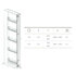 Cargo košík "15" GREEN LINE 258A, spodný-s tlmením,  110x500x1880-2180mm  / SIGE