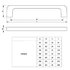 Madlo CAMPANA C-582 P60, biely lesk