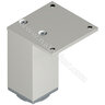 Nábytk.noha N 45X45 B 100mm, hlinik s reguláciou /Zobal