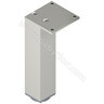 Nábytk.noha N 45X45 B 200mm, hlinik s reguláciou /Zobal