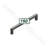 Madlo F5809 -plný profil 9x9mm 160mm, inox LUX /Dalle