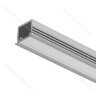 Häfele Loox5 profil 1103 pre LED osvetľ. lišty 8 mm,Hliník eloxovaný, 3000 aj s difúzorom biely opál